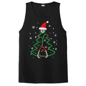 Christmas Stethoscope Nurse Xmas Nursing Scrub Top Cute Gift PosiCharge Competitor Tank