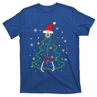 Christmas Stethoscope Nurse Xmas Nursing Scrub Top Cute Gift T-Shirt