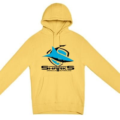 Cronulla Sharks Nrl Team Logo Pet Tank Cat Or Dog Cat Fish Premium Pullover Hoodie