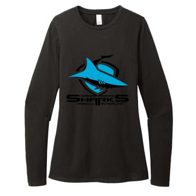 Cronulla Sharks Nrl Team Logo Pet Tank Cat Or Dog Cat Fish Womens CVC Long Sleeve Shirt