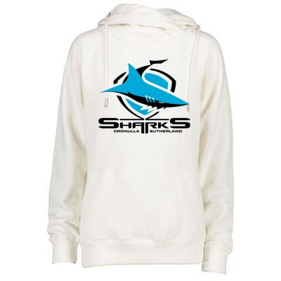 Cronulla Sharks Nrl Team Logo Pet Tank Cat Or Dog Cat Fish Womens Funnel Neck Pullover Hood