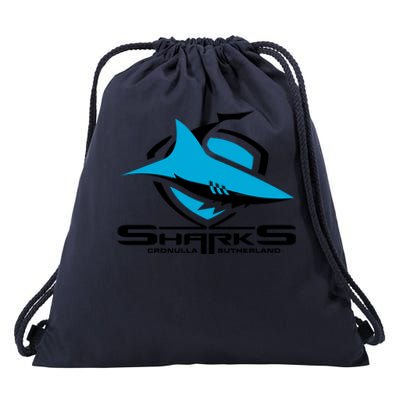 Cronulla Sharks Nrl Team Logo Pet Tank Cat Or Dog Cat Fish Drawstring Bag