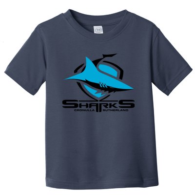 Cronulla Sharks Nrl Team Logo Pet Tank Cat Or Dog Cat Fish Toddler T-Shirt