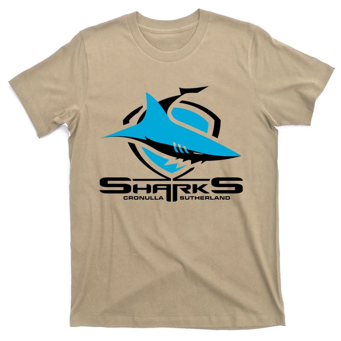 Cronulla Sharks Nrl Team Logo Pet Tank Cat Or Dog Cat Fish T-Shirt