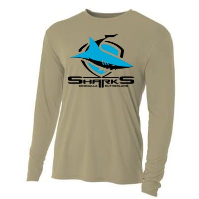 Cronulla Sharks Nrl Team Logo Pet Tank Cat Or Dog Cat Fish Cooling Performance Long Sleeve Crew