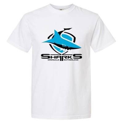 Cronulla Sharks Nrl Team Logo Pet Tank Cat Or Dog Cat Fish Garment-Dyed Heavyweight T-Shirt