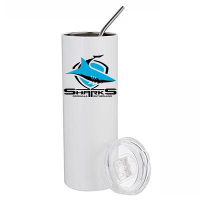 Cronulla Sharks Nrl Team Logo Pet Tank Cat Or Dog Cat Fish Stainless Steel Tumbler