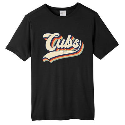 Cubs Sports Name Vintage Retro Gift Tall Fusion ChromaSoft Performance T-Shirt