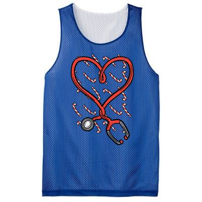 Christmas Stethoscope Nurse Xmas Nursing Scrub Top Great Gift Mesh Reversible Basketball Jersey Tank