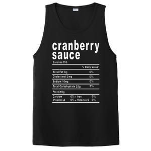 Cranberry Sauce Nutrition Facts Thanksgiving Gift PosiCharge Competitor Tank