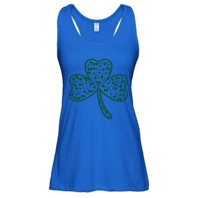 Clover Shamrock Nurse St Patrick's Day Gift For Nurse Gift Ladies Essential Flowy Tank