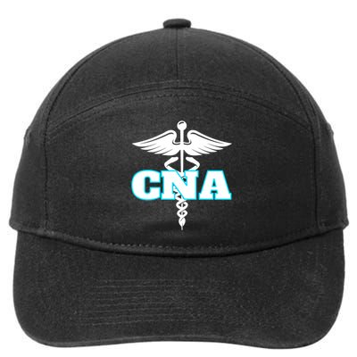 Cna Staff Nurse Healthcare Nurse Day Gift 7-Panel Snapback Hat