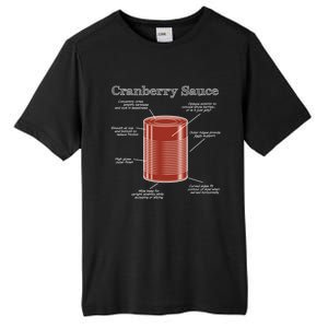 Cranberry Sauce Nutrition Gift Tall Fusion ChromaSoft Performance T-Shirt