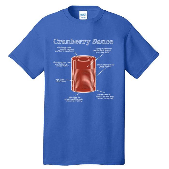 Cranberry Sauce Nutrition Gift Tall T-Shirt