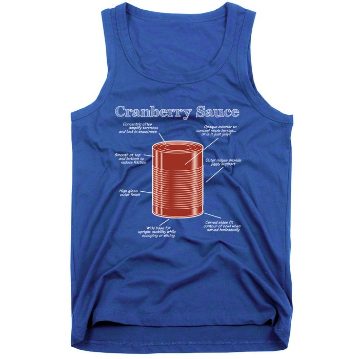 Cranberry Sauce Nutrition Gift Tank Top