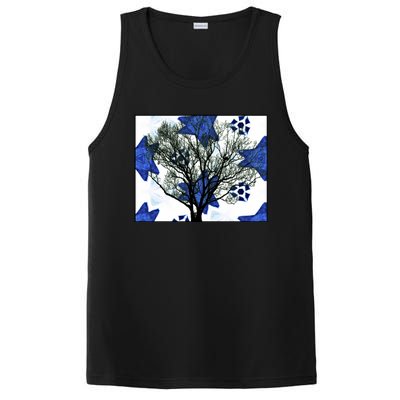 Cool Star Nighttime Tree Design Gift PosiCharge Competitor Tank