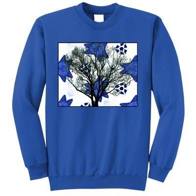 Cool Star Nighttime Tree Design Gift Sweatshirt