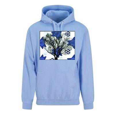 Cool Star Nighttime Tree Design Gift Unisex Surf Hoodie