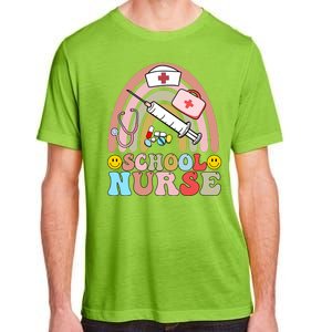 Cute School Nurse Design Adult ChromaSoft Performance T-Shirt