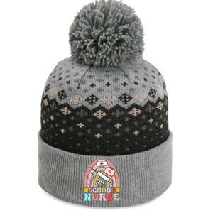 Cute School Nurse Design The Baniff Cuffed Pom Beanie