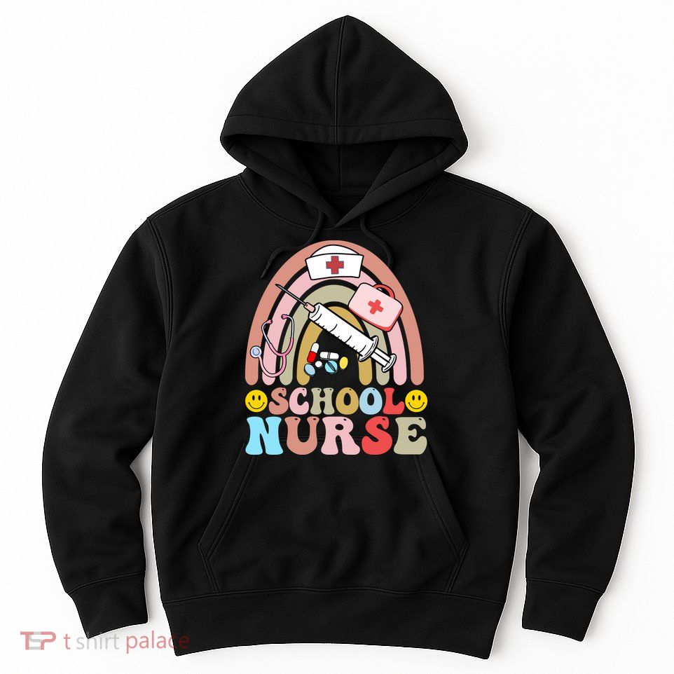 Cute School Nurse Design Hoodie