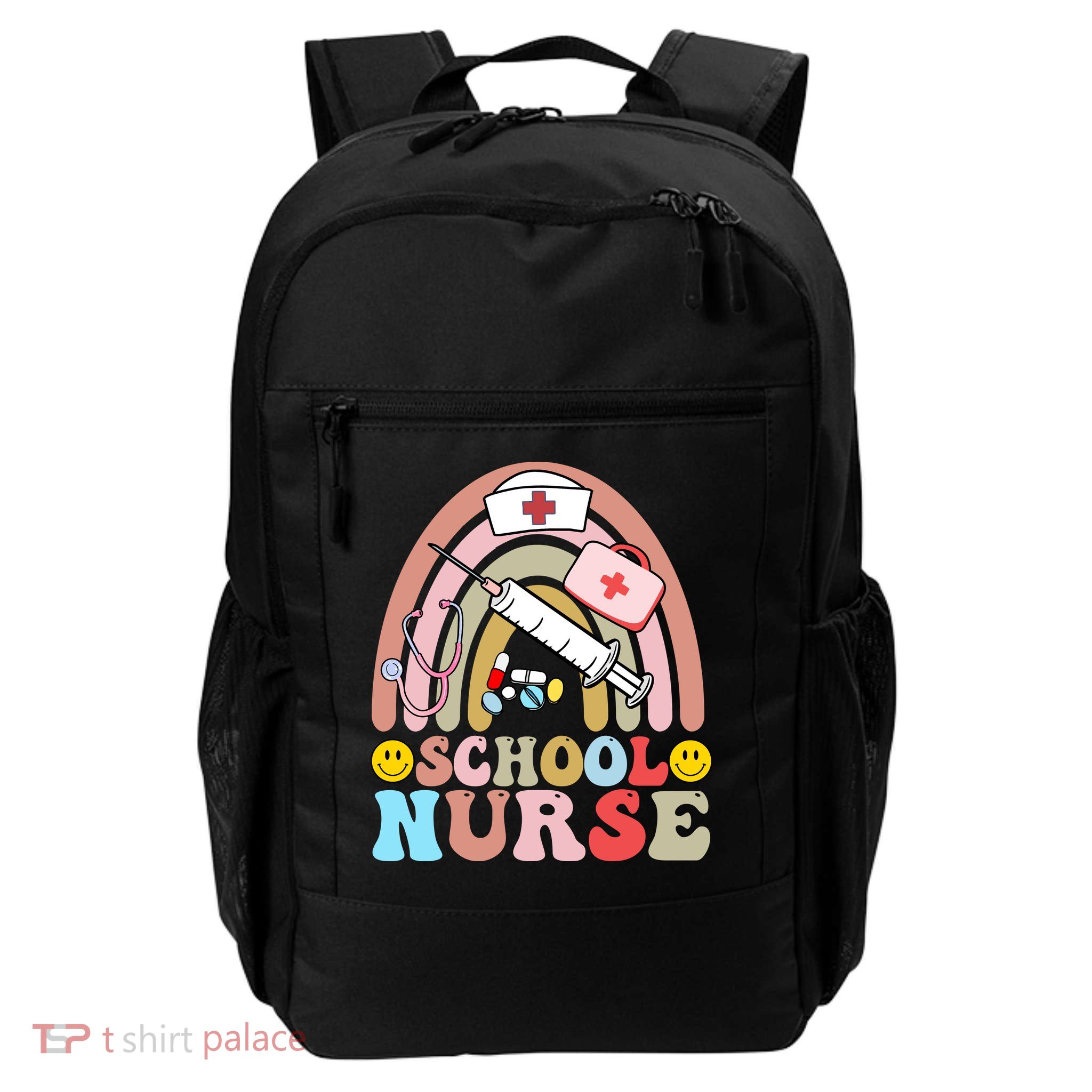 Cute School Nurse Design Backpack