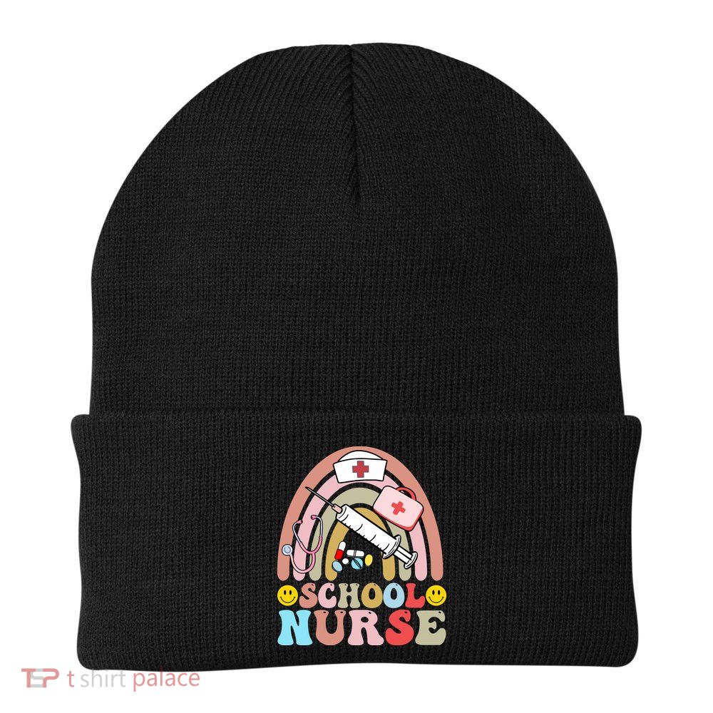 Cute School Nurse Design Beanie