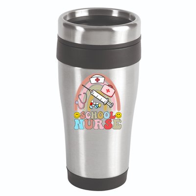 Cute School Nurse Design 16oz Travel Tumbler