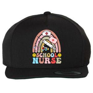 Cute School Nurse Design Wool Snapback Cap