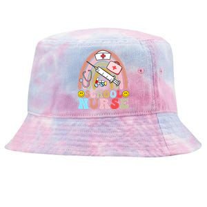 Cute School Nurse Design Tie-Dyed Bucket Hat