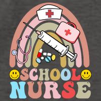 Cute School Nurse Design Vector Backpack