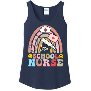 Cute School Nurse Design Ladies Essential Tank