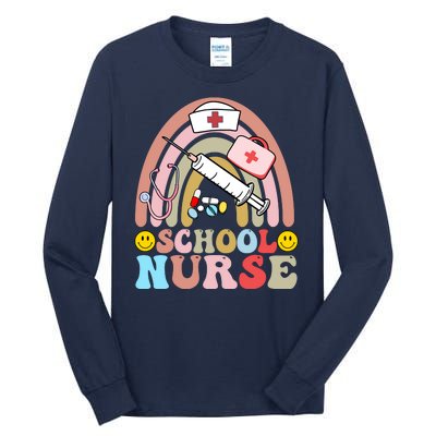 Cute School Nurse Design Tall Long Sleeve T-Shirt