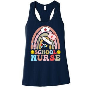 Cute School Nurse Design Women's Racerback Tank