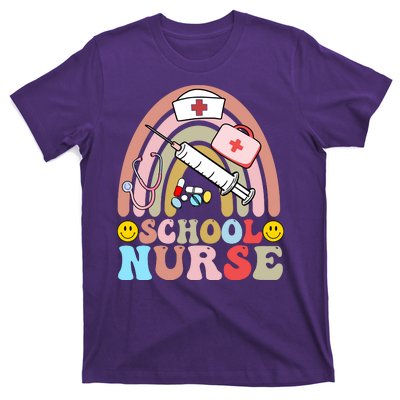 Cute School Nurse Design T-Shirt