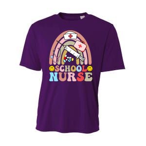 Cute School Nurse Design Performance Sprint T-Shirt