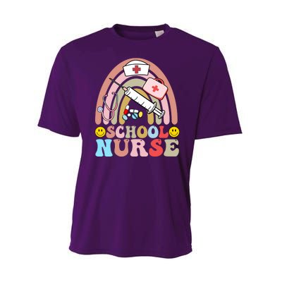 Cute School Nurse Design Performance Sprint T-Shirt