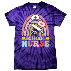 Cute School Nurse Design Tie-Dye T-Shirt