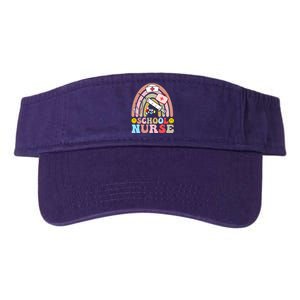 Cute School Nurse Design Valucap Bio-Washed Visor