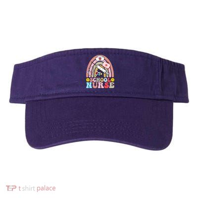 Cute School Nurse Design Valucap Bio-Washed Visor