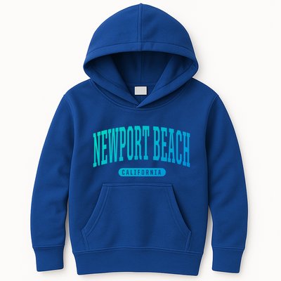 College Style Newport Beach California Souvenir Gift Great Gift Kids Hoodie