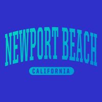 College Style Newport Beach California Souvenir Gift Great Gift Zip Tote Bag