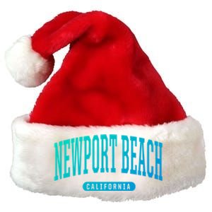 College Style Newport Beach California Souvenir Gift Great Gift Premium Christmas Santa Hat