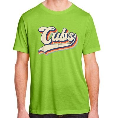 Cubs Sports Name Vintage Retro Gift Adult ChromaSoft Performance T-Shirt