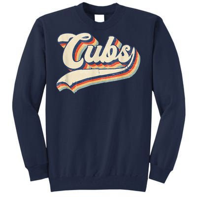 Cubs Sports Name Vintage Retro Gift Tall Sweatshirt