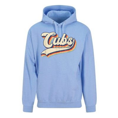 Cubs Sports Name Vintage Retro Gift Unisex Surf Hoodie