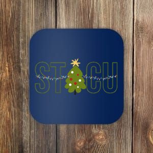 Christmas Sticu Nurse Surgical Trauma Icu Nurse Xmas Tree Coaster