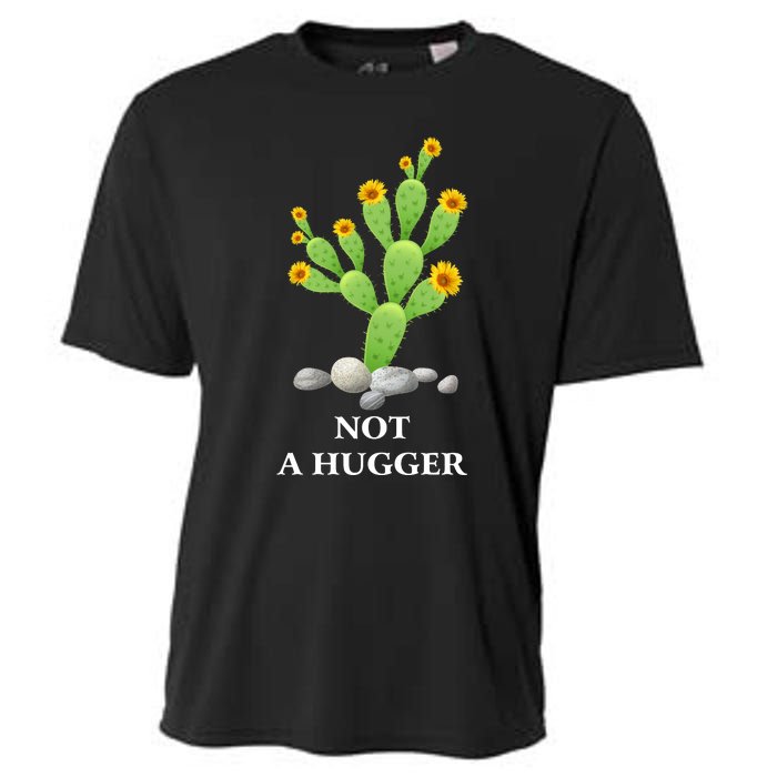 Cactus Sunflower Not A Hugger Cooling Performance Crew T-Shirt