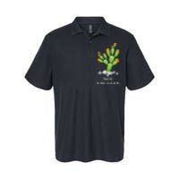 Cactus Sunflower Not A Hugger Softstyle Adult Sport Polo