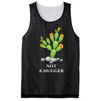 Cactus Sunflower Not A Hugger Mesh Reversible Basketball Jersey Tank